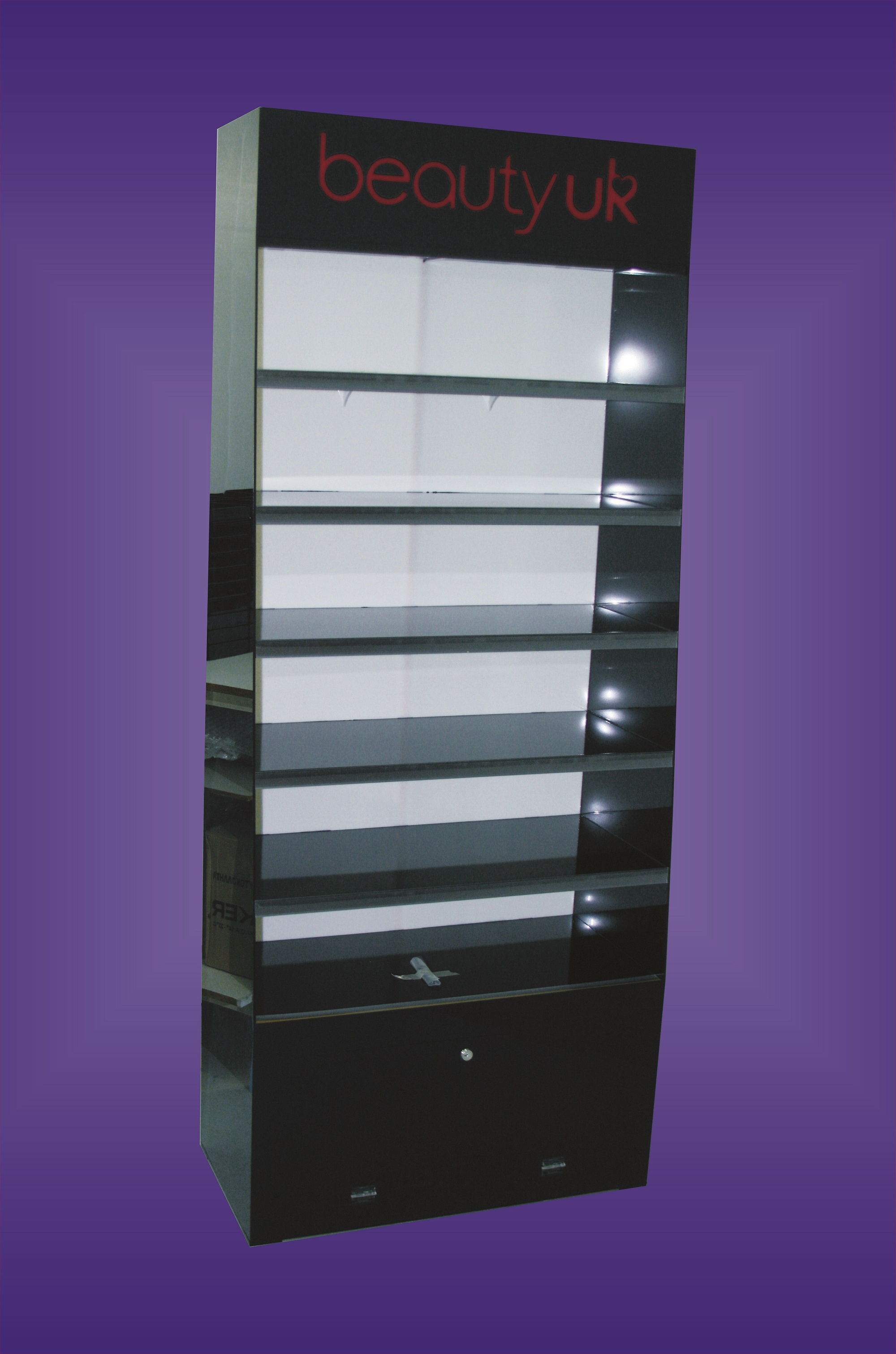 Βιτρίνα προβολής καλλυντικών